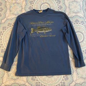 Vintage Bass Pro Shops Long Sleeve Tee